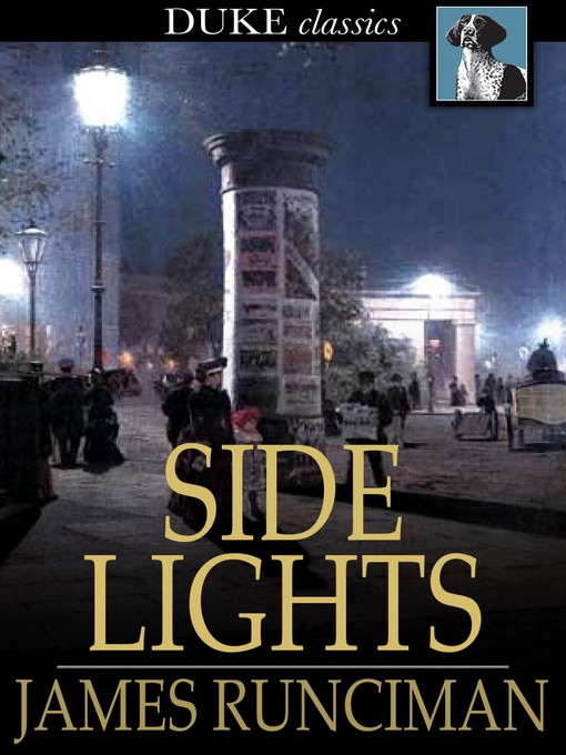 Cover of Side Lights